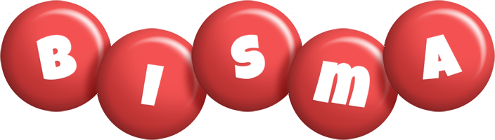 Bisma candy-red logo