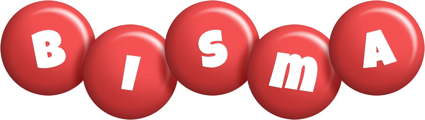 Bisma candy-red logo