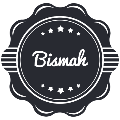 Bismah badge logo