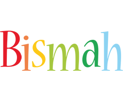 Bismah birthday logo