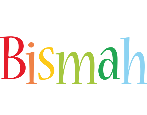 Bismah birthday logo