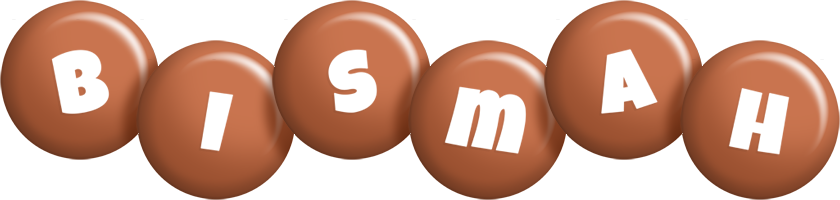 Bismah candy-brown logo