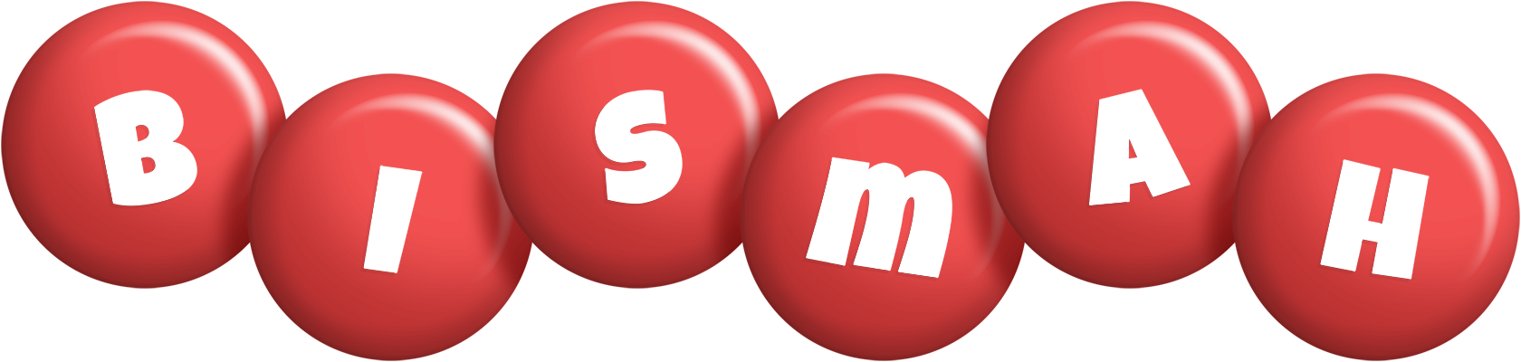 Bismah candy-red logo