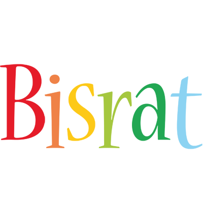 Bisrat birthday logo