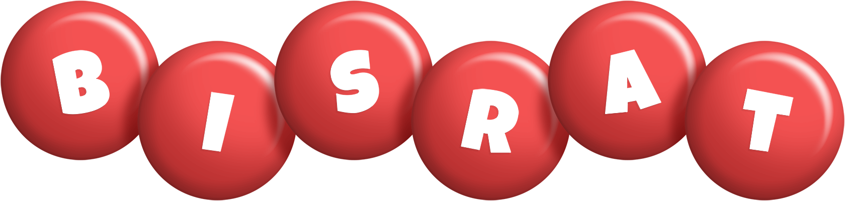 Bisrat candy-red logo
