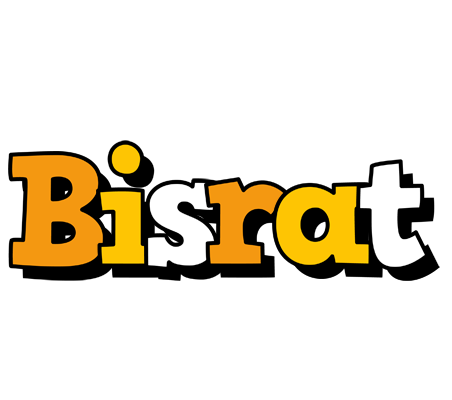 Bisrat cartoon logo