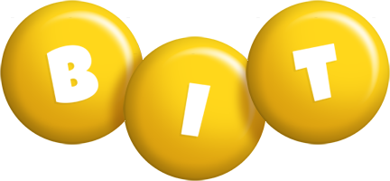 Bit candy-yellow logo