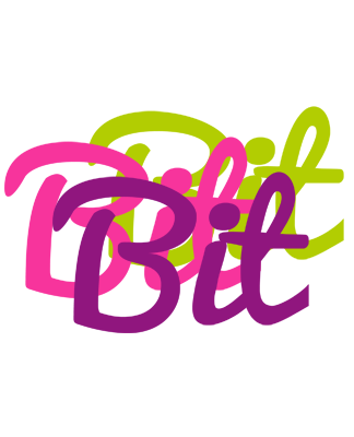 Bit flowers logo