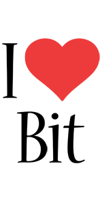 Bit i-love logo