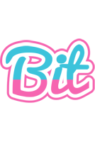 Bit woman logo