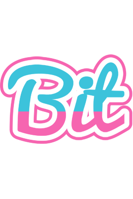 Bit woman logo