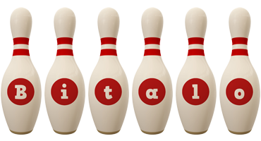 Bitalo bowling-pin logo