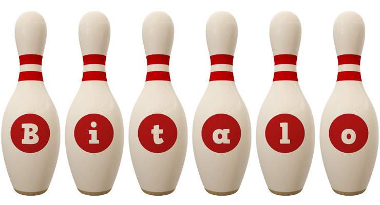 Bitalo bowling-pin logo