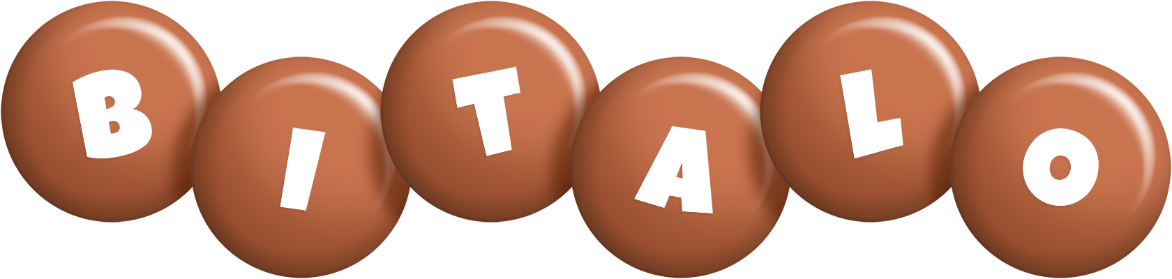 Bitalo candy-brown logo