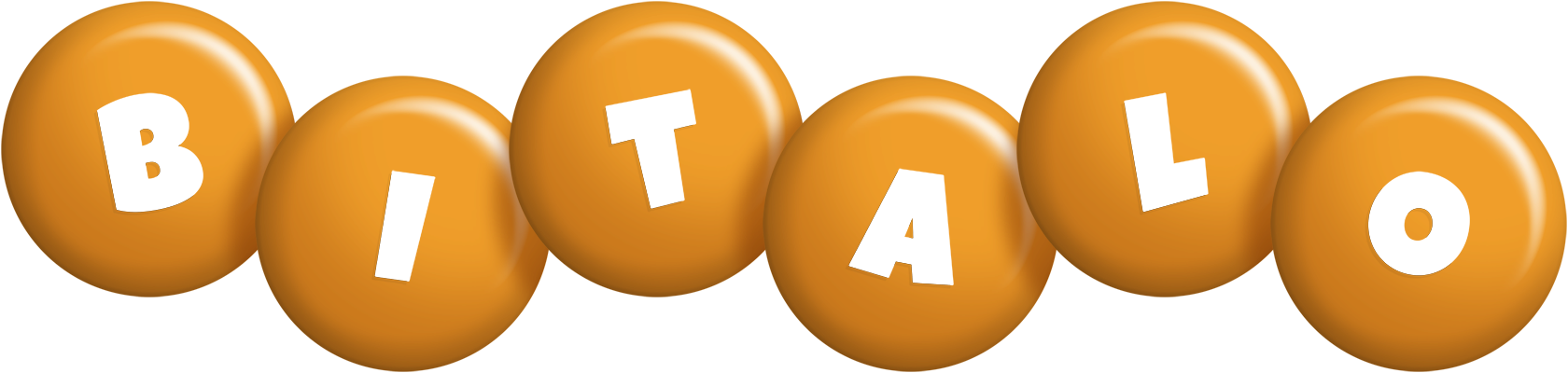 Bitalo candy-orange logo