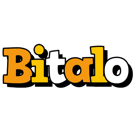 Bitalo cartoon logo