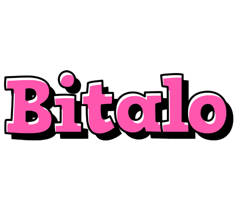 Bitalo girlish logo