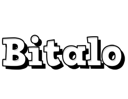 Bitalo snowing logo