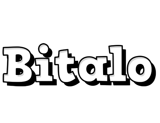 Bitalo snowing logo
