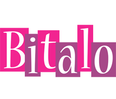 Bitalo whine logo