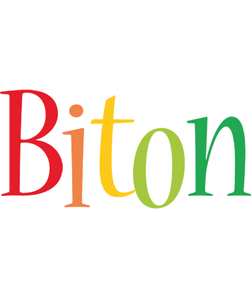 Biton birthday logo