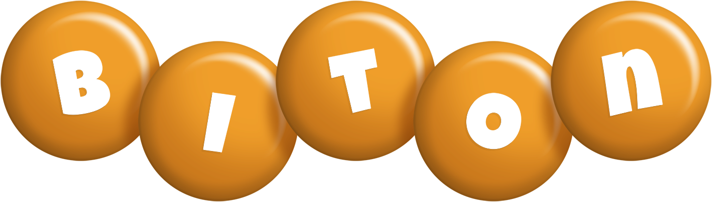 Biton candy-orange logo