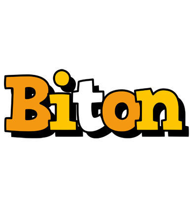 Biton cartoon logo