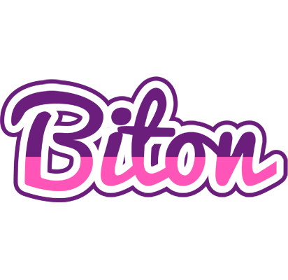 Biton cheerful logo