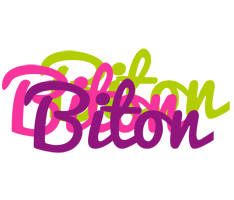 Biton flowers logo