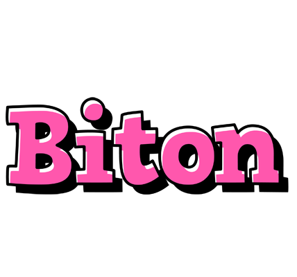 Biton girlish logo