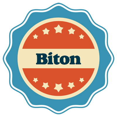 Biton labels logo