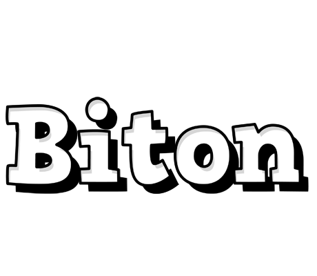 Biton snowing logo
