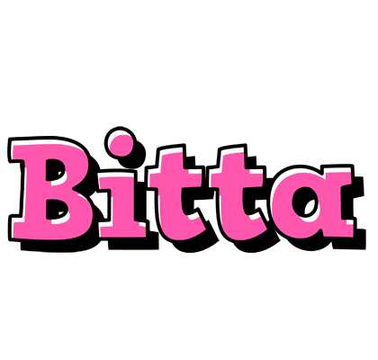 Bitta girlish logo
