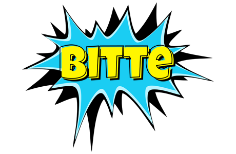 Bitte amazing logo