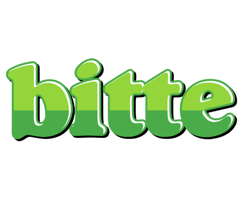 Bitte apple logo