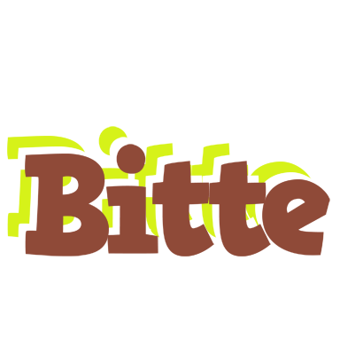 Bitte caffeebar logo