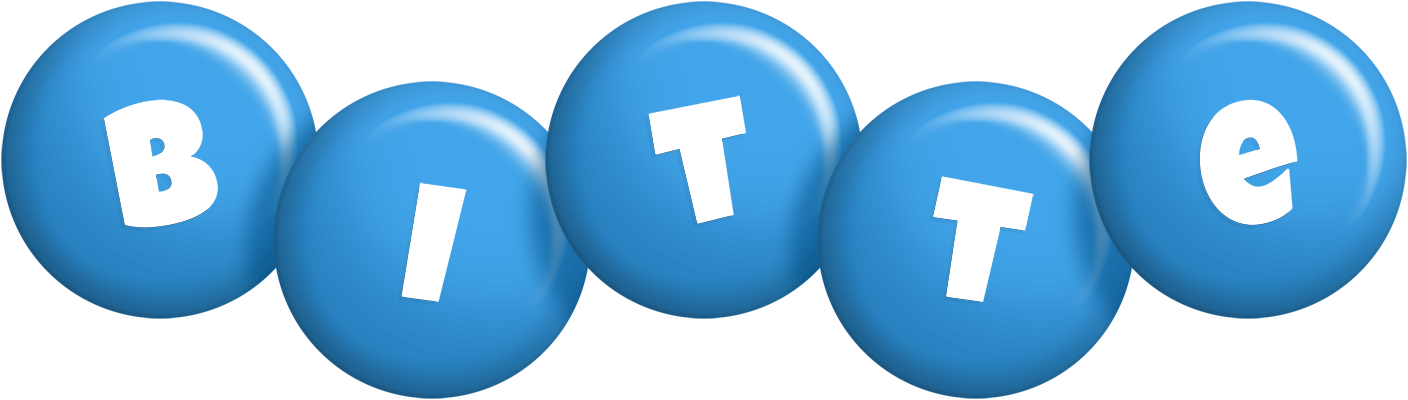 Bitte candy-blue logo