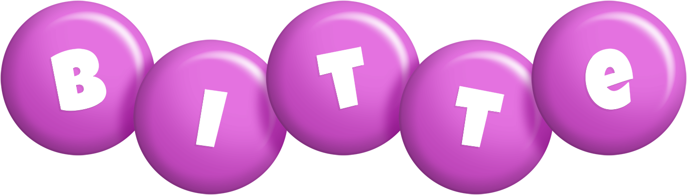 Bitte candy-purple logo