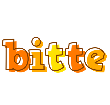 Bitte desert logo