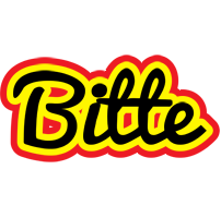 Bitte flaming logo