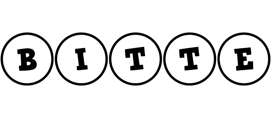 Bitte handy logo