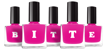 Bitte nails logo