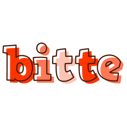 Bitte paint logo
