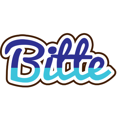Bitte raining logo
