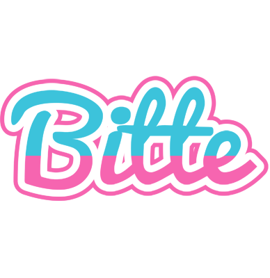 Bitte woman logo