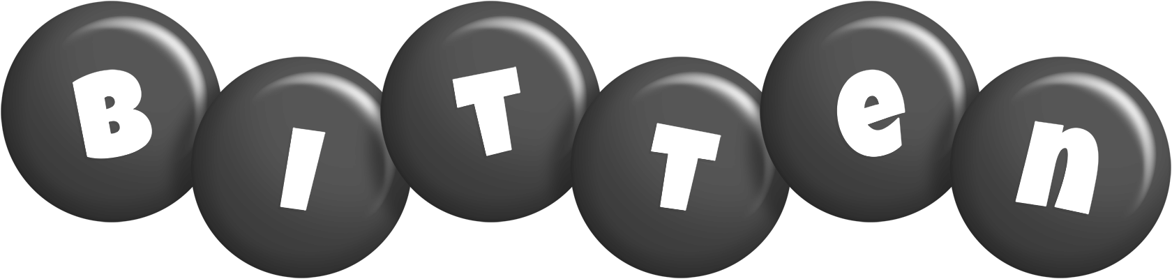 Bitten candy-black logo