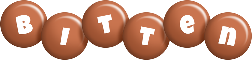 Bitten candy-brown logo