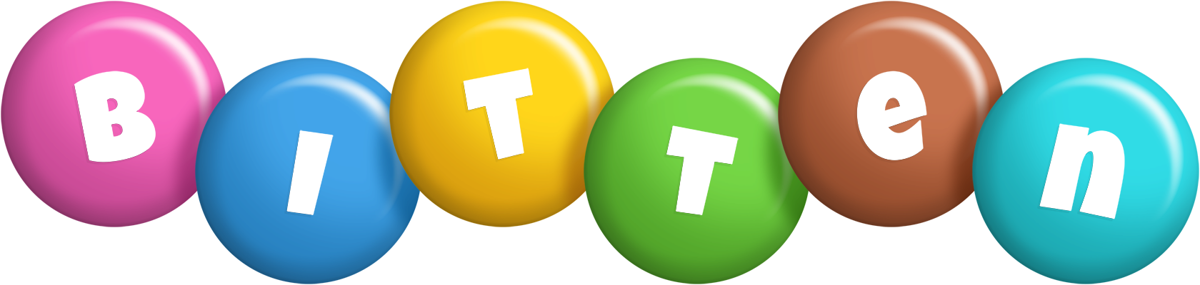 Bitten candy logo