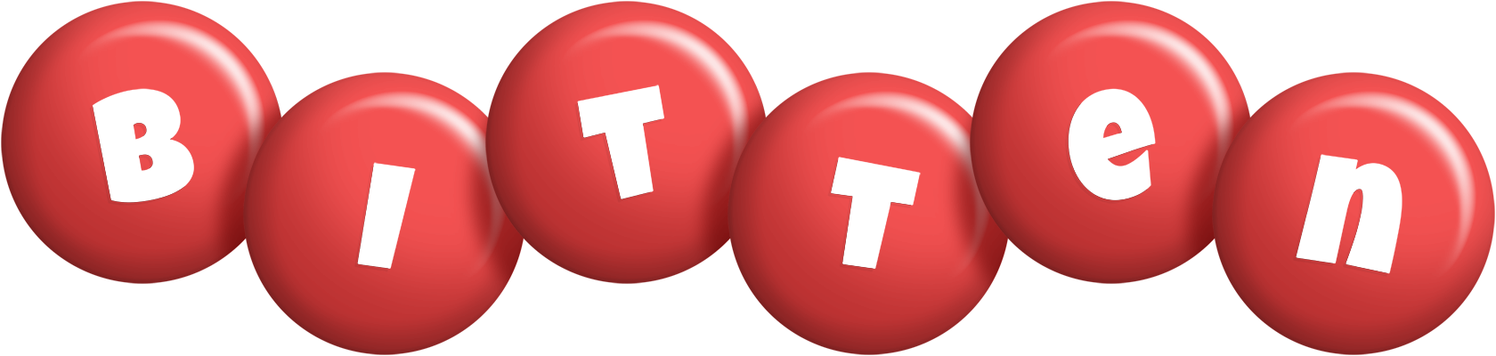 Bitten candy-red logo