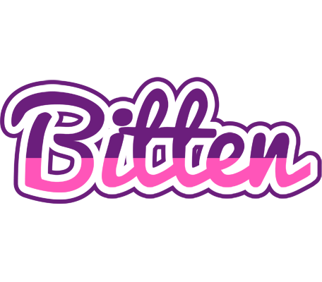 Bitten cheerful logo